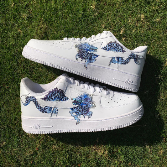 Nike Air Force 1 x Bling Sapphire Dragon