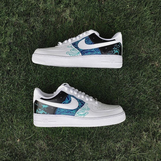 Nike Air Force 1 x Last Airbender' Water Tribe