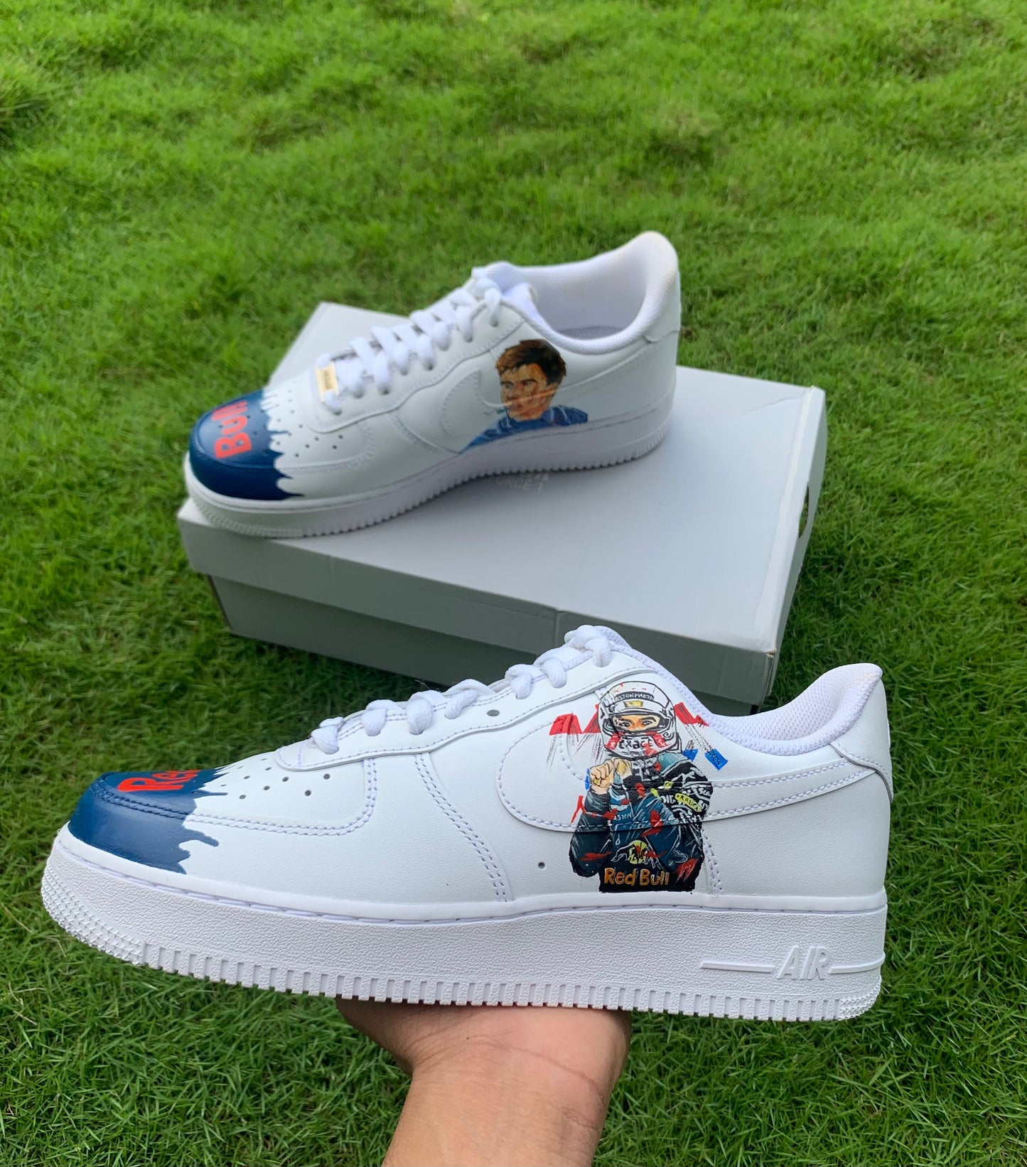 Nike Air Force 1 x Max Verstappen x Red Bull F1