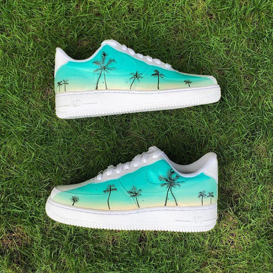 Nike Air Force 1 x Miami Palm Tree