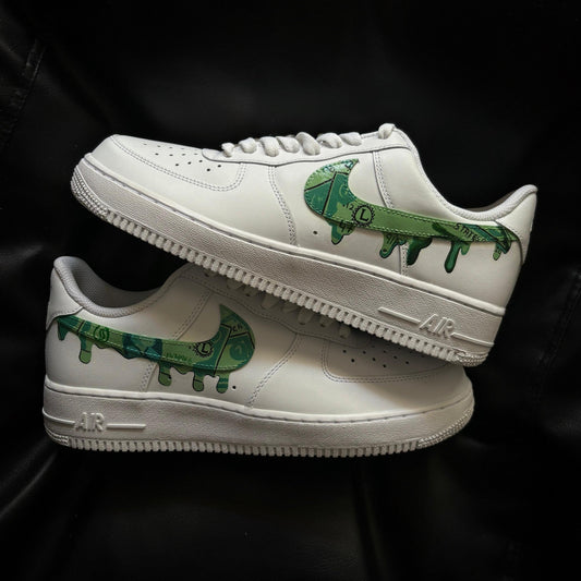 Nike Air Force 1 x Money Themed