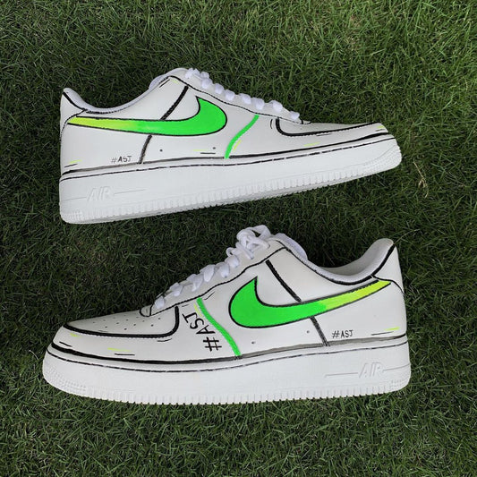 Nike Air Force 1 x Neon Gradient