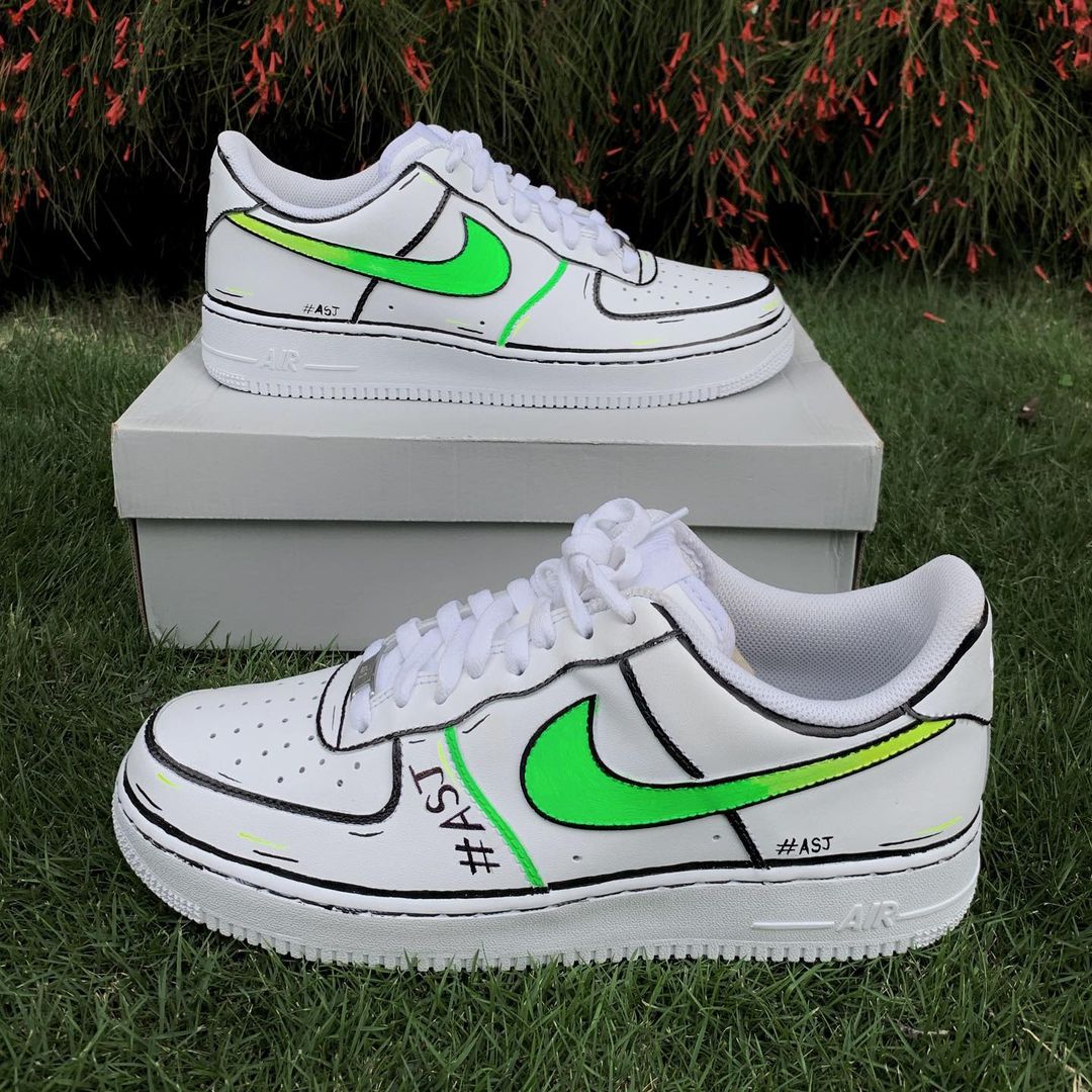 Nike Air Force 1 x Neon Gradient
