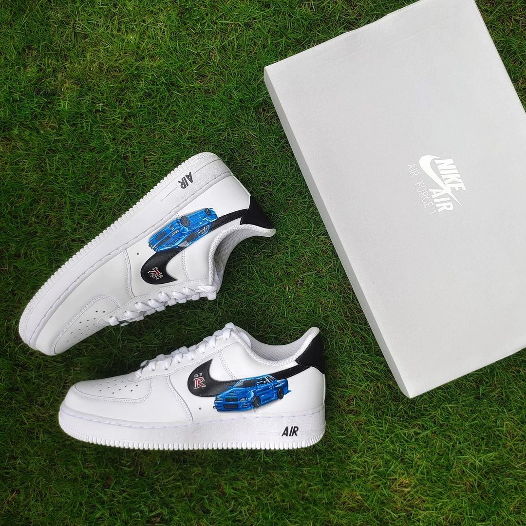 Nike Air Force 1 x Nissan Skyline R34 GT-R