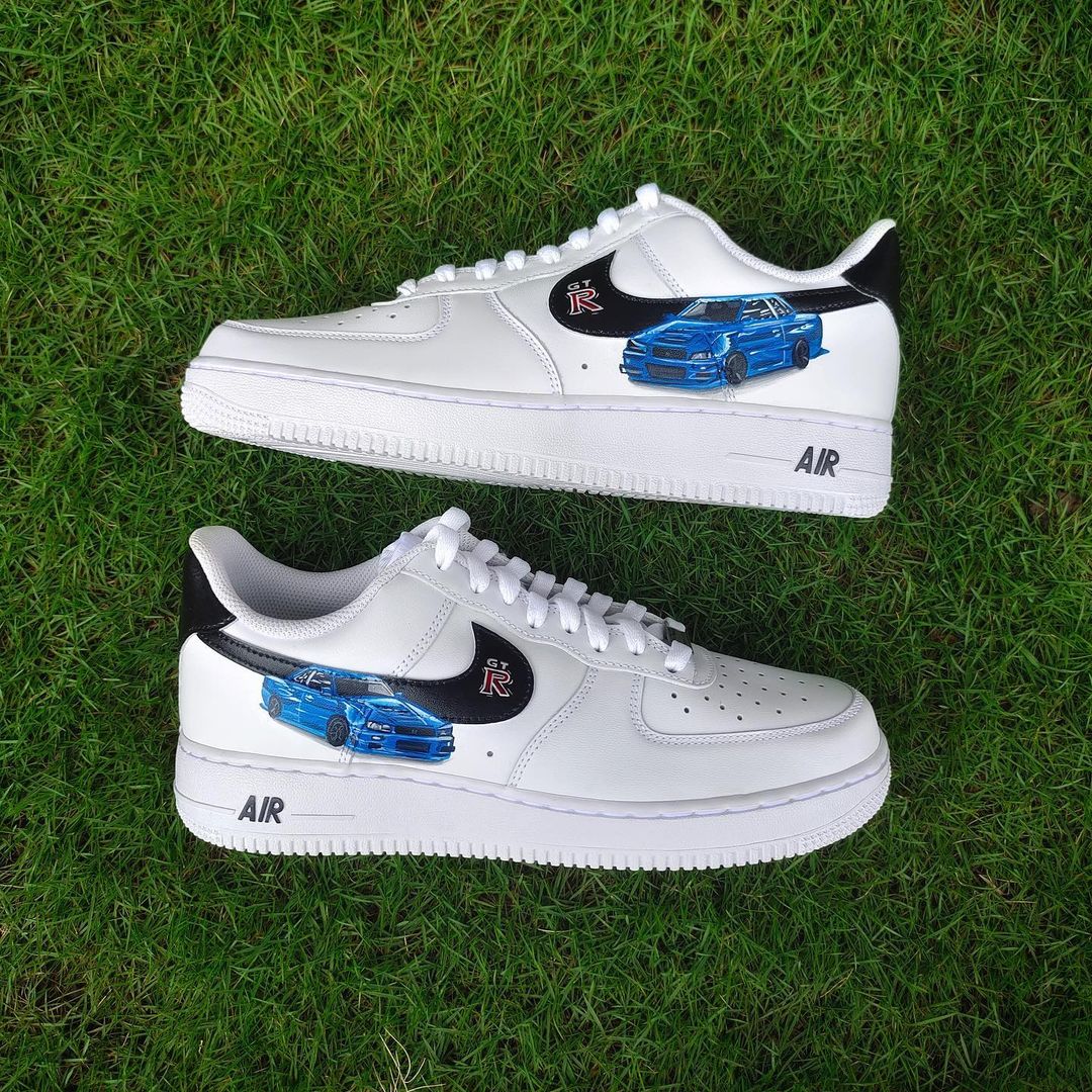Nike Air Force 1 x Nissan Skyline R34 GT-R