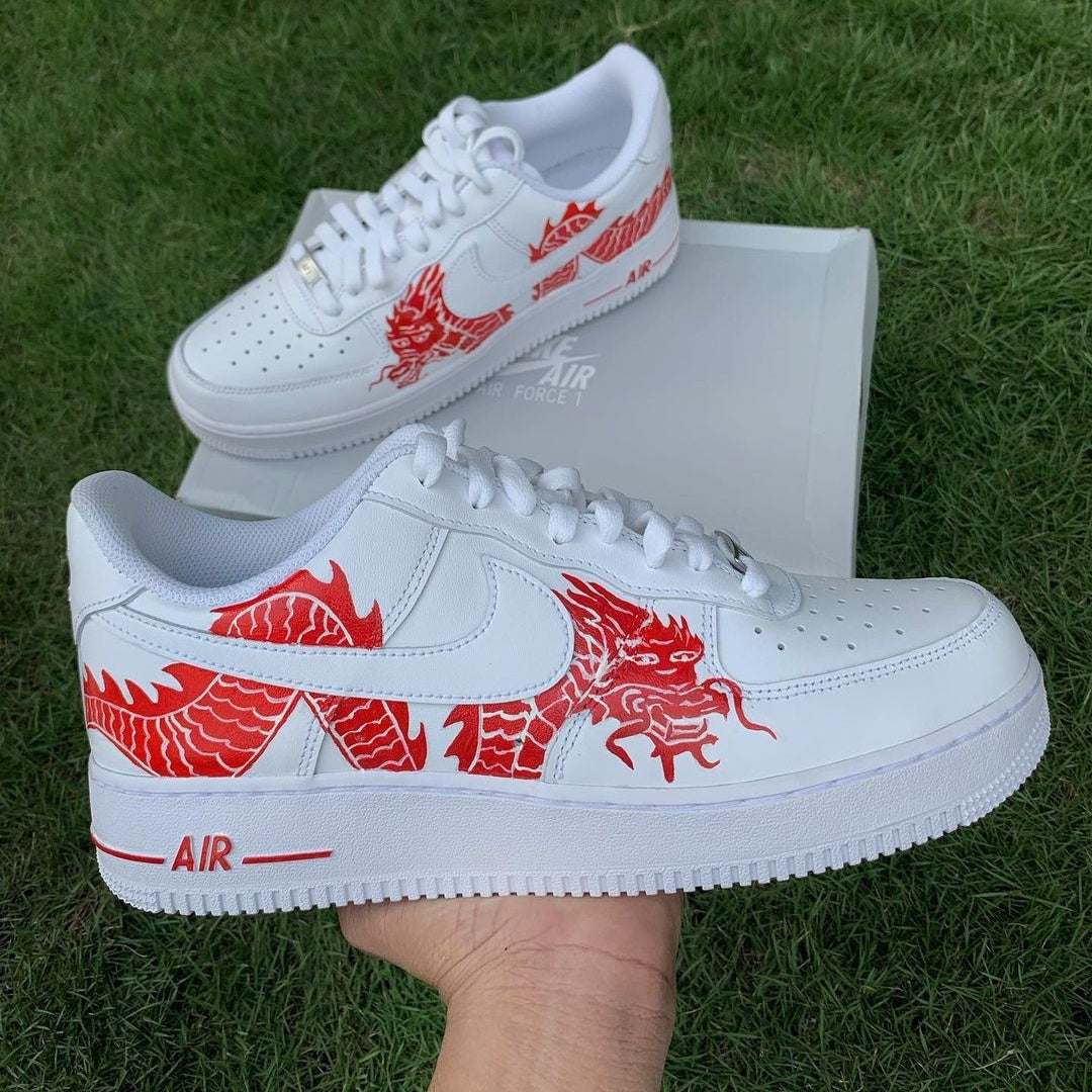 Nike Air Force 1 x Red Dragon