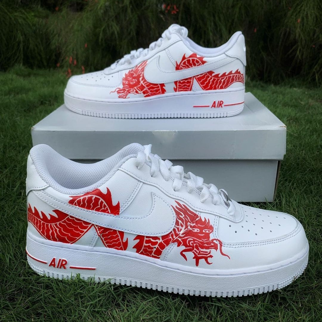 Nike Air Force 1 x Red Dragon