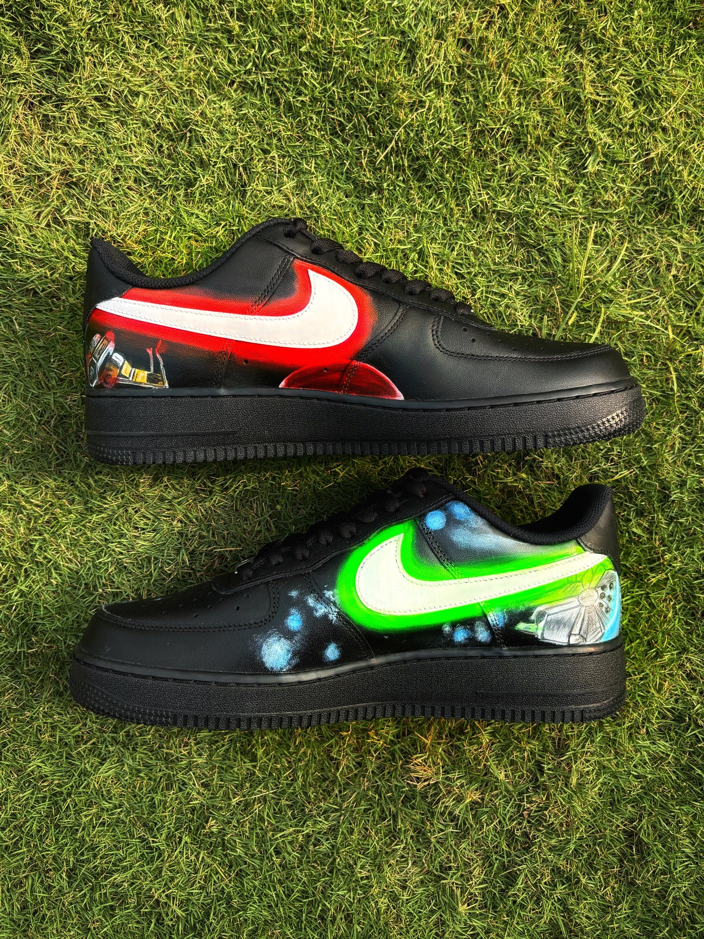 Nike Air Force 1 x Yoda x Darth Vader