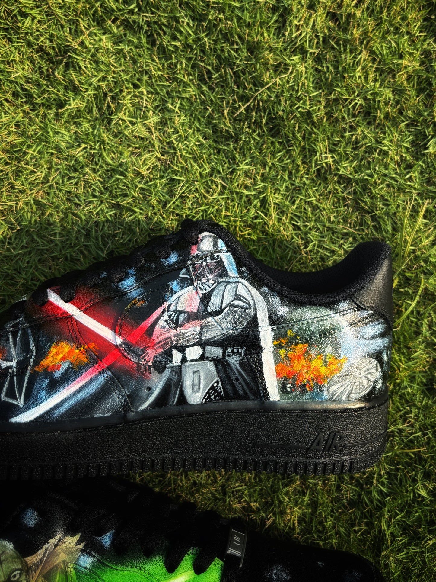 Nike Air Force 1 x Yoda x Darth Vader