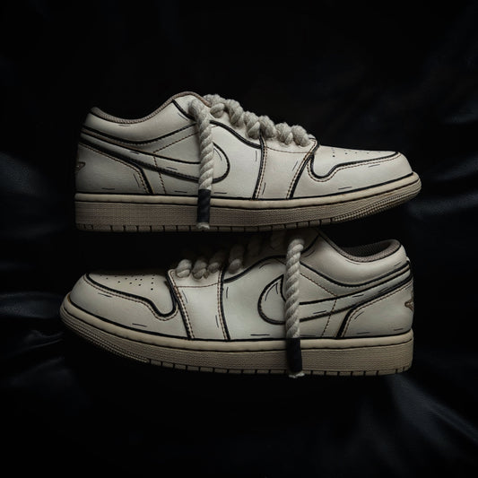 Nike Air Jordan 1 Lows x Cartooned Coffee