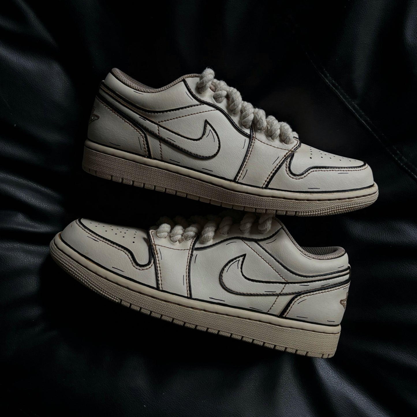 Nike Air Jordan 1 Lows x Cartooned Coffee
