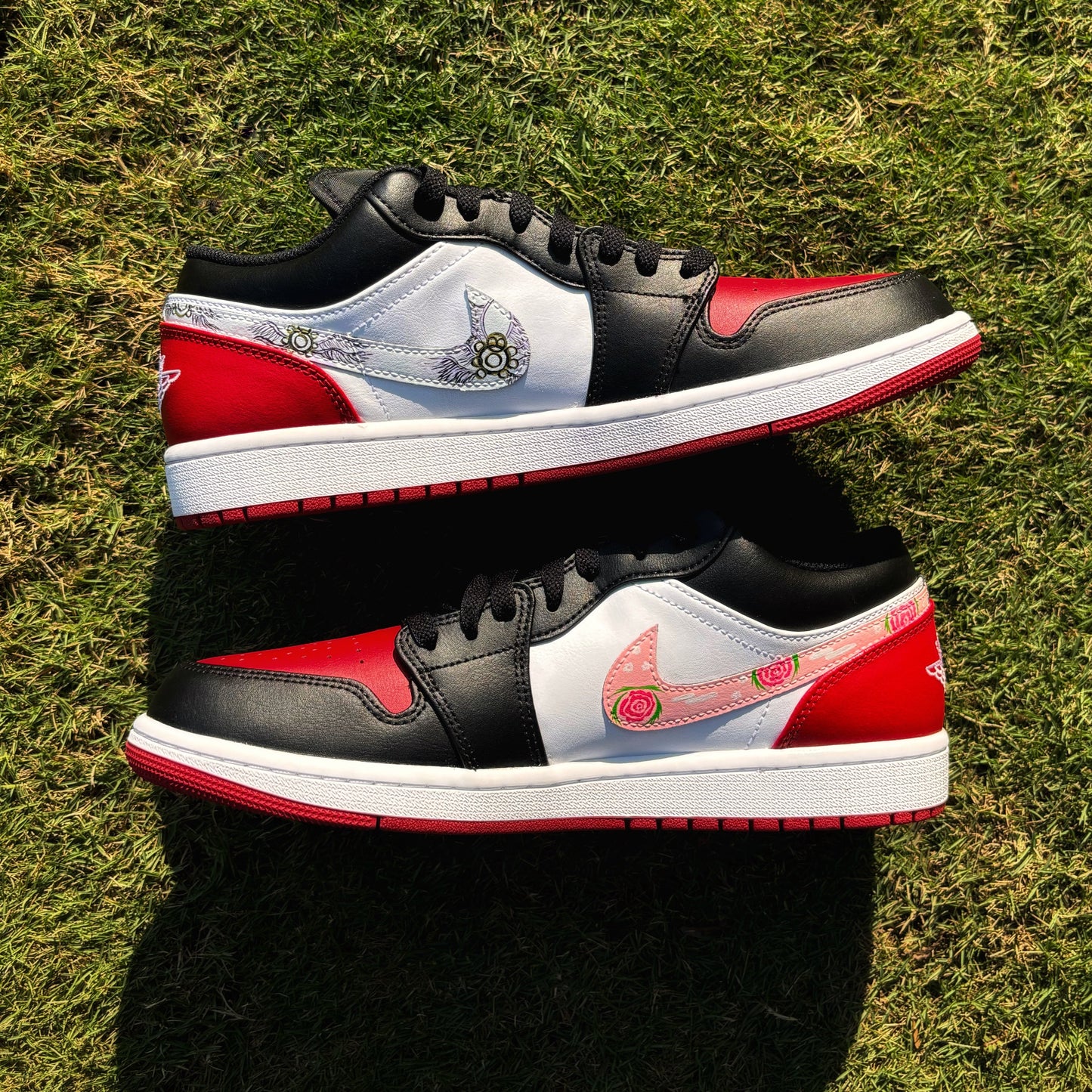 Nike Air Jordan Lows x Bleach