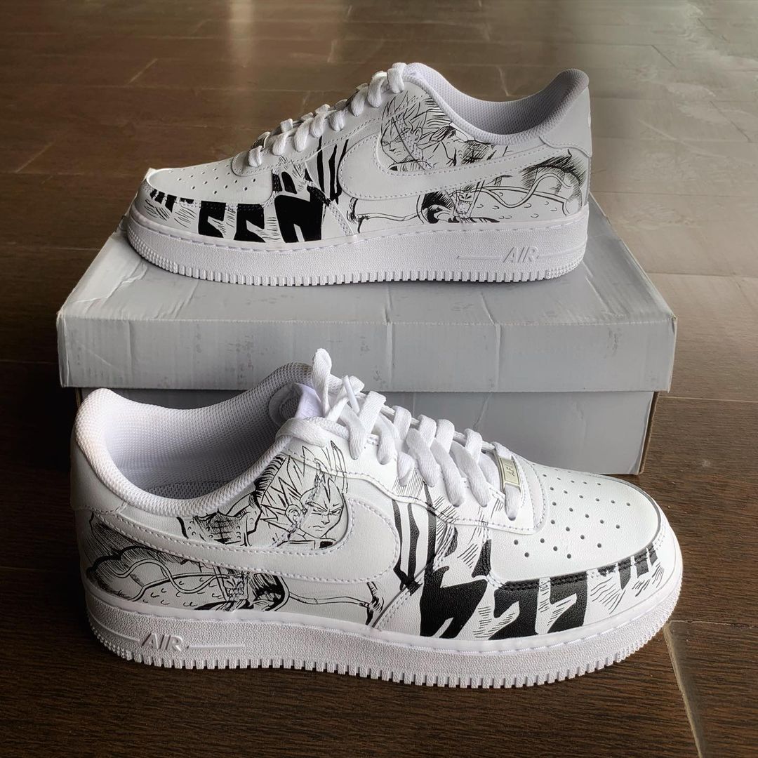 Nike Air force 1 x Dragon Ball z Manga