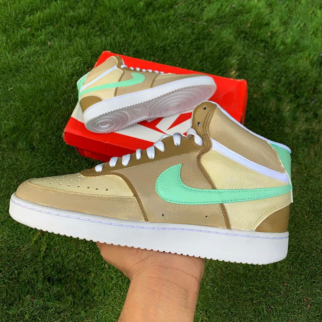 Nike Court Vision Mid x Mocha