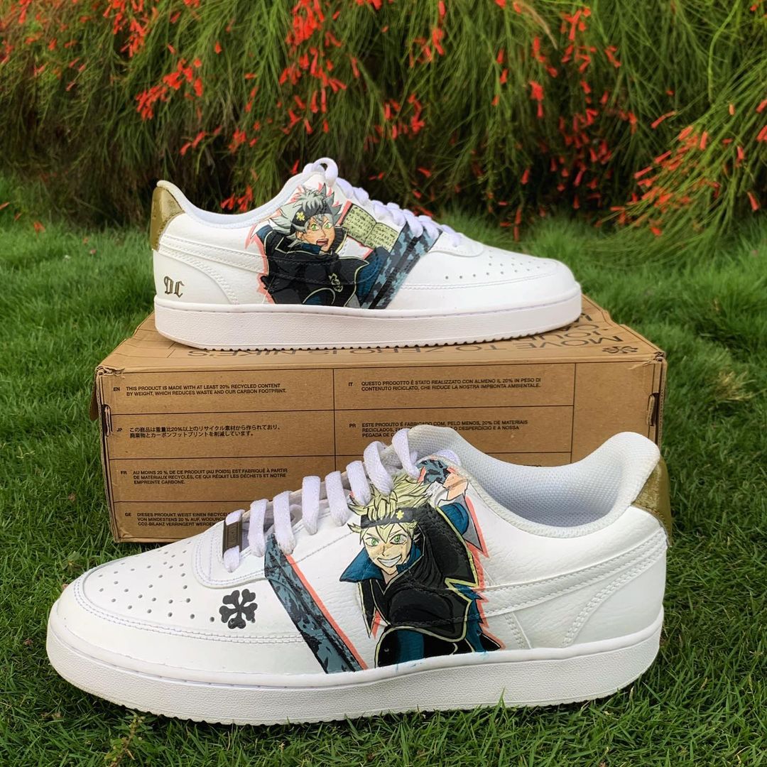 Nike Court Vision x Black Clover