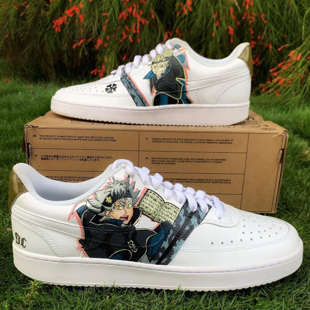 Nike Court Vision x Black Clover