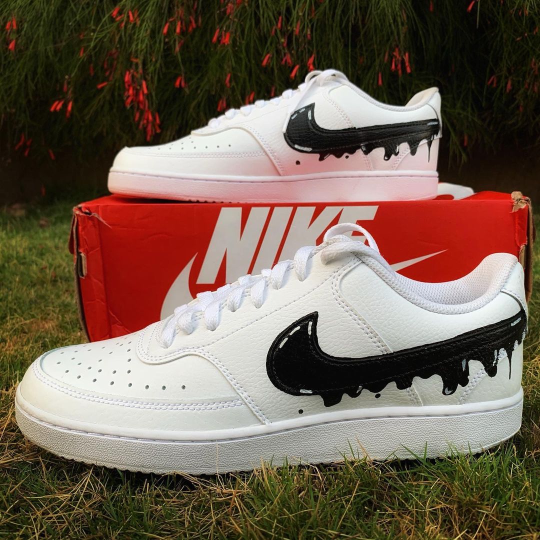 Nike Court Vision x Black Drip