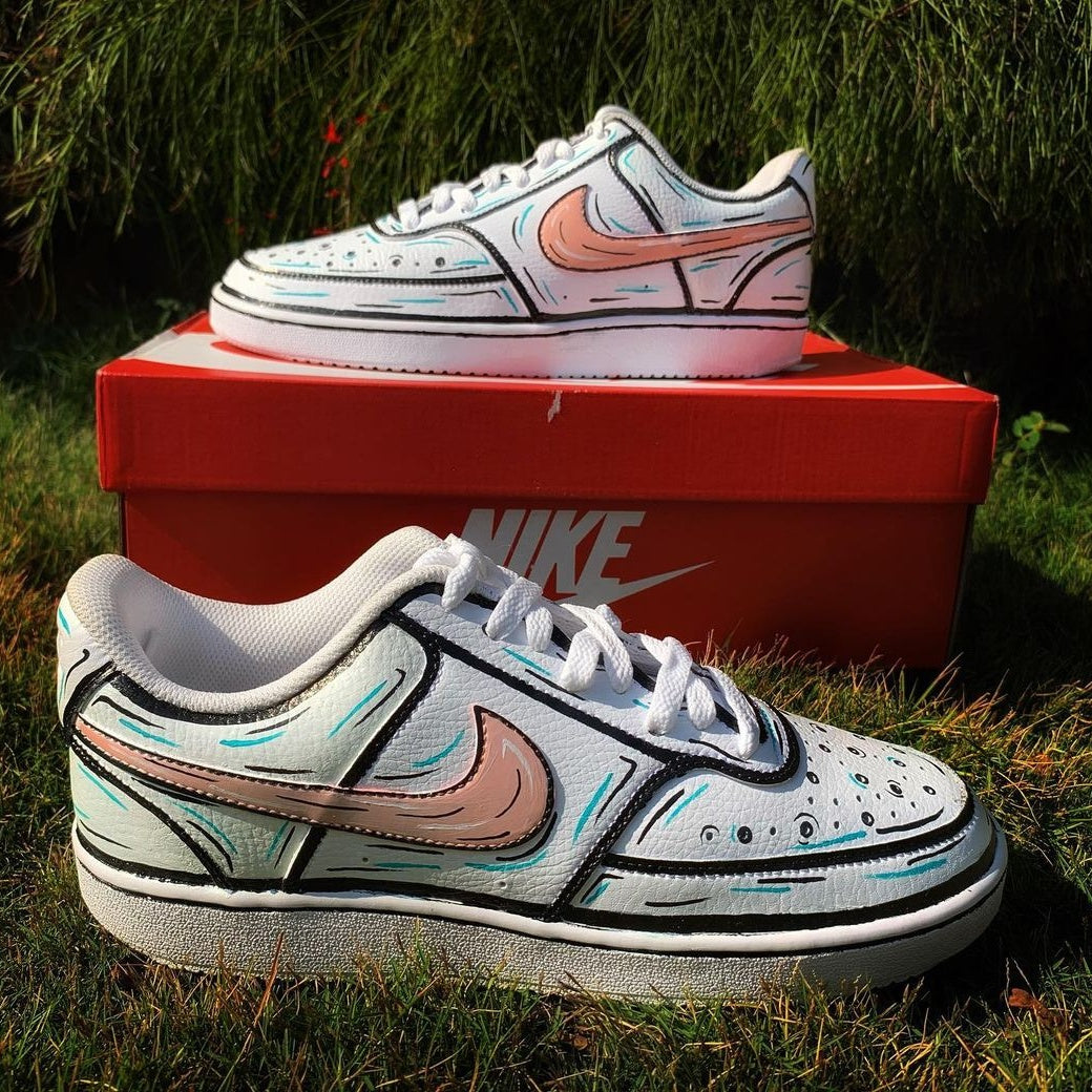 Nike Court Vision x Cartoon