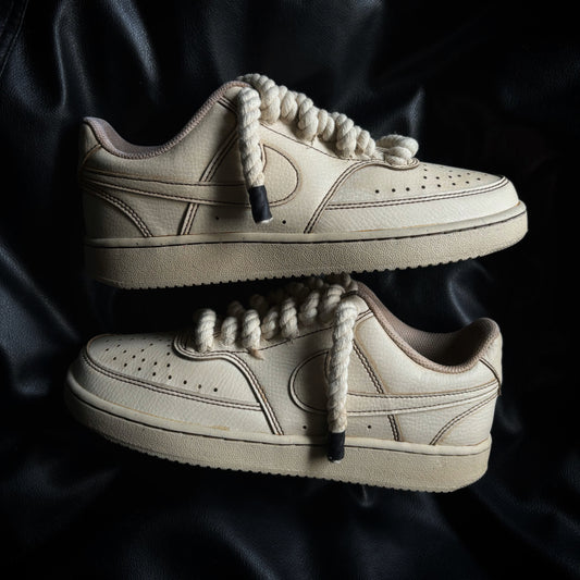 Nike Court Vision x Coffee (Rope Laces)