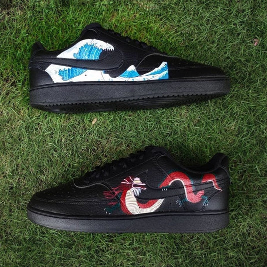Nike Court Vision x Dragon And Waves